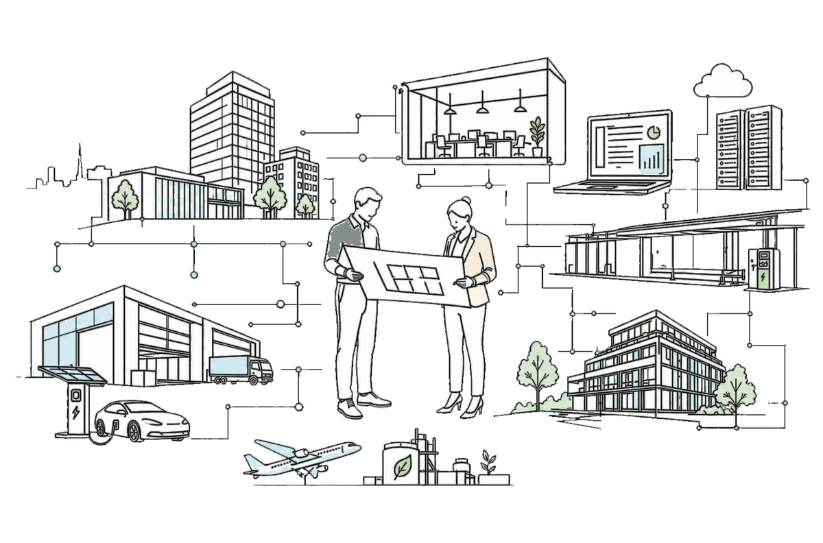 Mission 6 consultants connecting commercial advice with buildings, data, EV charging and sustainable aviation fuel development